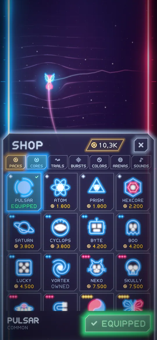 Phoenix core in Magnet Tap